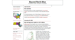 Desktop Screenshot of beyondredandblue.org